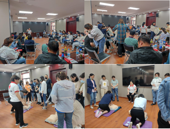 掌握救護技能 提升服務品質(zhì) ——潤馨物業(yè)組織“紅十字救護員”培訓